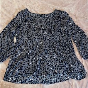 Torrid leopard/cat print top
